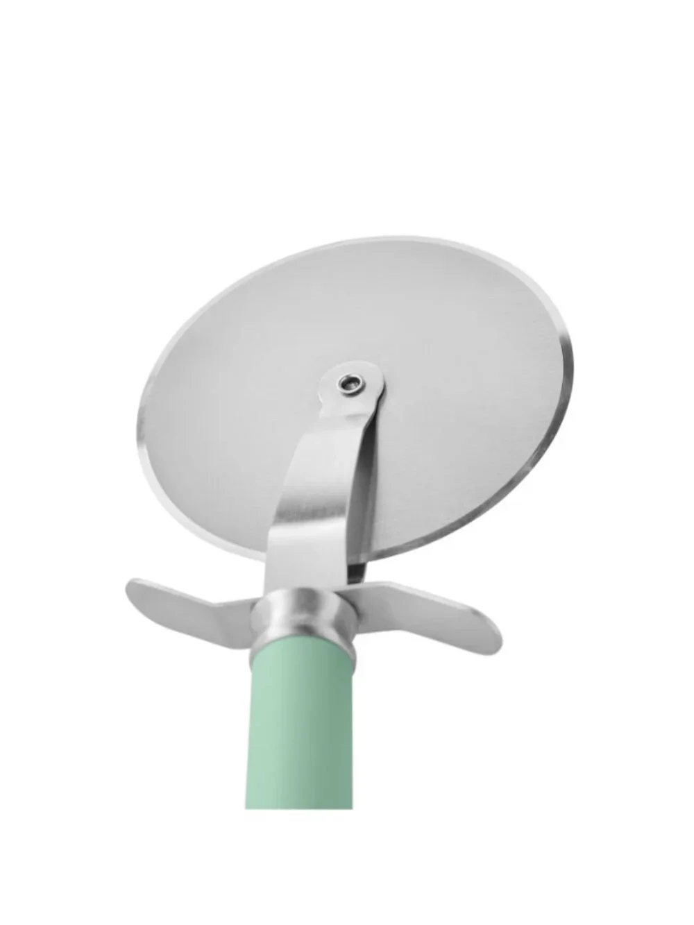 The Pioneer Woman Green Greyed Jade Wheel Slicer Stainless Steel Pizza Cutter